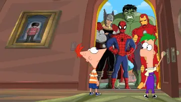 Zasłona do filmu "Fineasz i Ferb: Misja Marvel" #394376