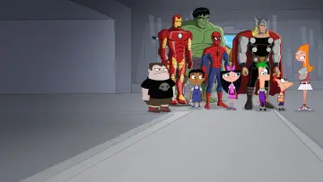 Zasłona do filmu "Fineasz i Ferb: Misja Marvel" #394378