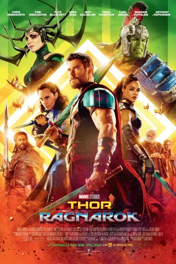 Plakat do filmu "Thor: Ragnarok" #205985