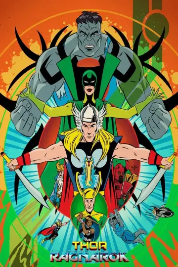 Plakat do filmu "Thor: Ragnarok" #206005