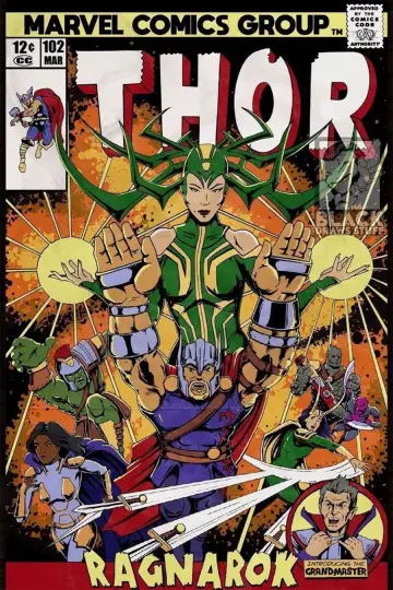 Plakat do filmu "Thor: Ragnarok" #370298