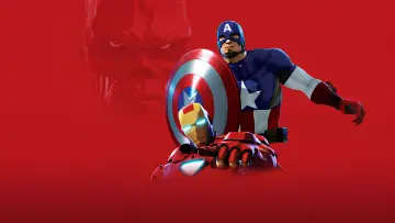 Zasłona do filmu "Iron Man i Kapitan Ameryka: Zjednoczeni" #1012196