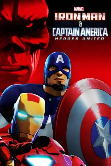 Plakat do filmu "Iron Man i Kapitan Ameryka: Zjednoczeni" #1012200