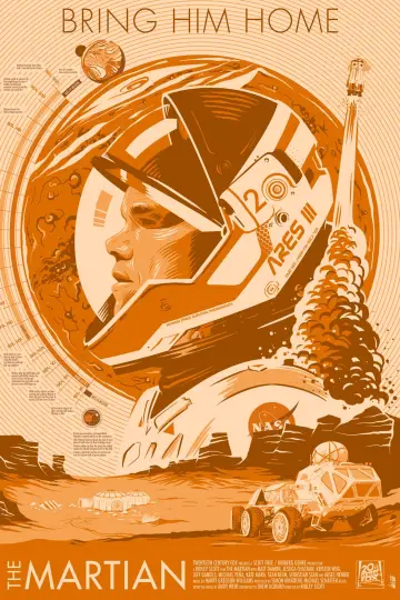 Plakat do filmu "Marsjanin" #15734