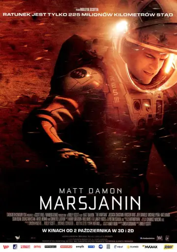Plakat do filmu "Marsjanin" #578871