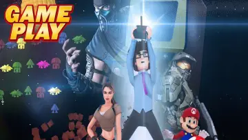 Zasłona do filmu "Gameplay: The Story of the Videogame Revolution" #1573374
