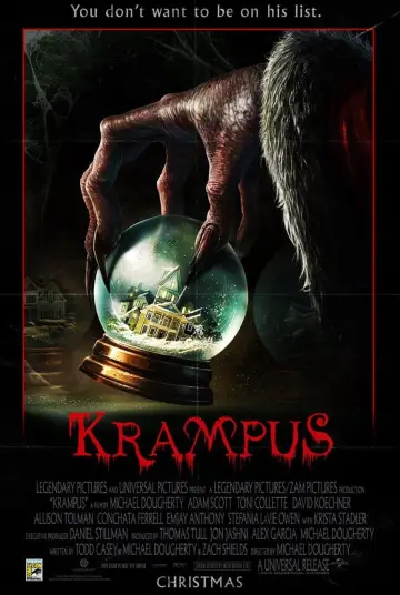 Plakat do filmu "Krampus. Duch Świąt" #50878