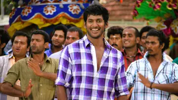 Zasłona do filmu "மத கஜ ராஜா" #1782822