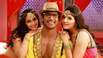 Zasłona do filmu "மத கஜ ராஜா" #1782834