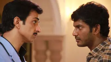 Zasłona do filmu "மத கஜ ராஜா" #1782838