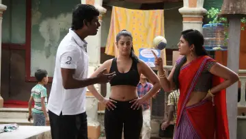 Zasłona do filmu "மத கஜ ராஜா" #1782853