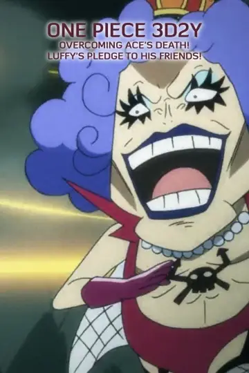 Plakat do filmu "ONE PIECE “3D2Y” エースの死を越えて! ルフィ仲間との誓い" #45334