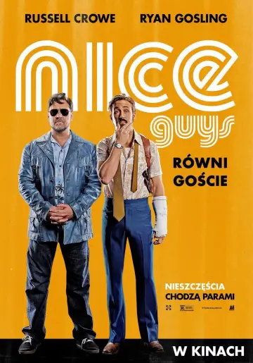 Plakat do filmu "Nice Guys. Równi goście" #626205