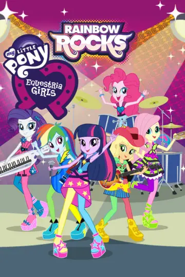 Plakat do filmu "My Little Pony: Equestria Girls – Rainbow Rocks" #345147