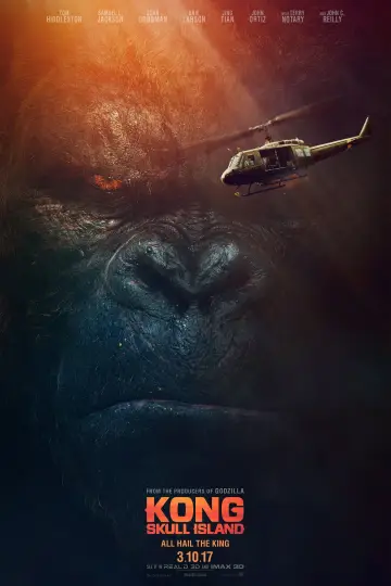 Plakat do filmu "Kong: Wyspa Czaszki" #36045