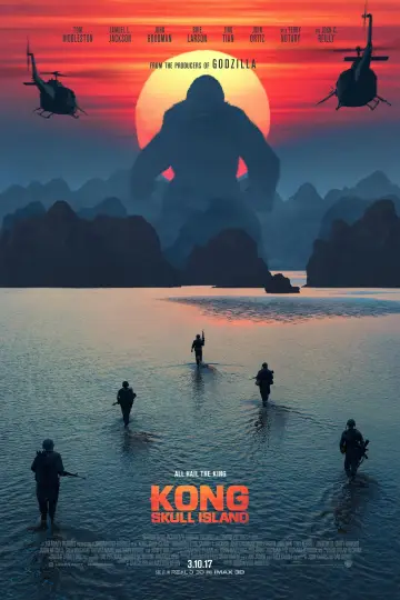 Plakat do filmu "Kong: Wyspa Czaszki" #36050