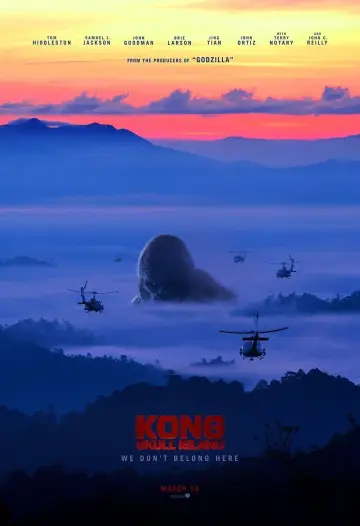 Plakat do filmu "Kong: Wyspa Czaszki" #36063