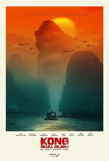 Plakat do filmu "Kong: Wyspa Czaszki" #36064