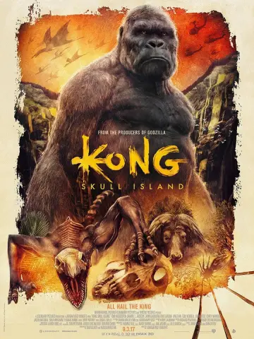 Plakat do filmu "Kong: Wyspa Czaszki" #36071