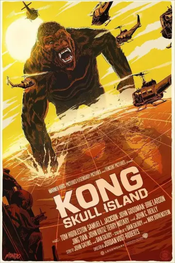 Plakat do filmu "Kong: Wyspa Czaszki" #591780