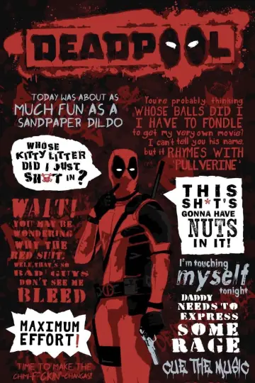 Plakat do filmu "Deadpool" #1197327