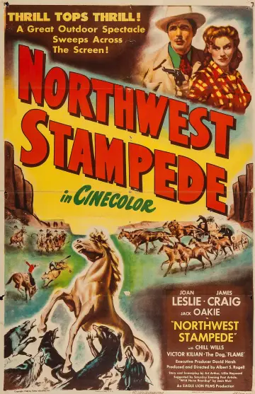 Plakat do filmu "Northwest Stampede" #1573106