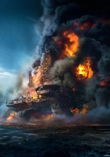 Plakat do filmu "Żywioł. Deepwater Horizon" #257308