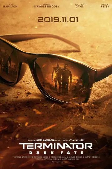 Plakat do filmu "Terminator: Mroczne przeznaczenie" #314901