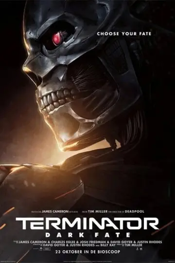 Plakat do filmu "Terminator: Mroczne przeznaczenie" #314903