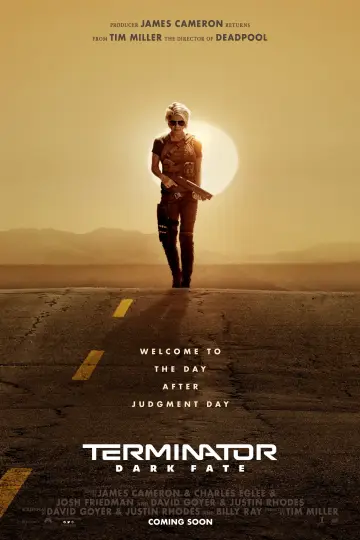 Plakat do filmu "Terminator: Mroczne przeznaczenie" #314905