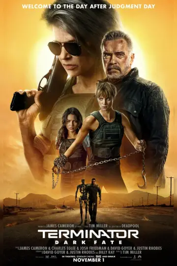 Plakat do filmu "Terminator: Mroczne przeznaczenie" #314935