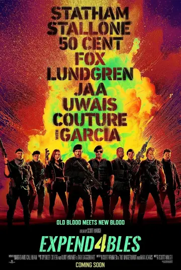 Plakat do filmu "Niezniszczalni 4" #1559