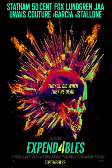 Plakat do filmu "Niezniszczalni 4" #1562
