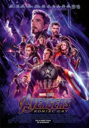 Plakat do filmu "Avengers: Koniec gry" #557935