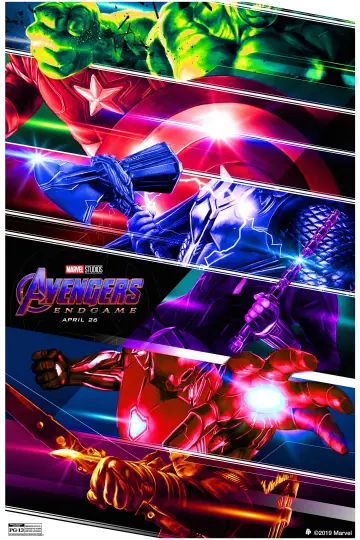 Plakat do filmu "Avengers: Koniec gry" #6428