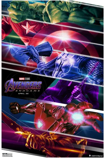 Plakat do filmu "Avengers: Koniec gry" #6455