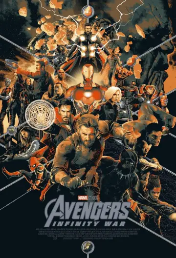 Plakat do filmu "Avengers: Wojna bez granic" #1206191