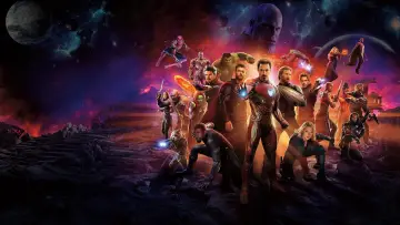 Zasłona do filmu "Avengers: Wojna bez granic" #163741