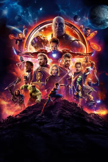 Plakat do filmu "Avengers: Wojna bez granic" #163799