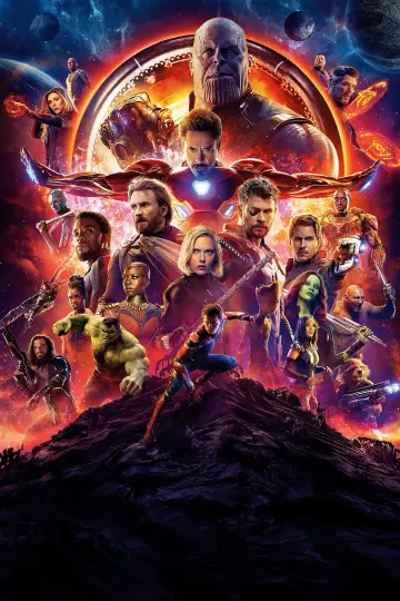 Plakat do filmu "Avengers: Wojna bez granic" #163804