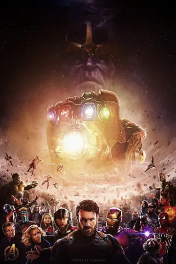 Plakat do filmu "Avengers: Wojna bez granic" #163807