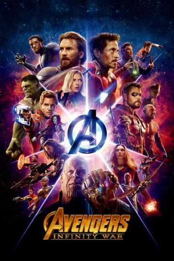 Plakat do filmu "Avengers: Wojna bez granic" #4012
