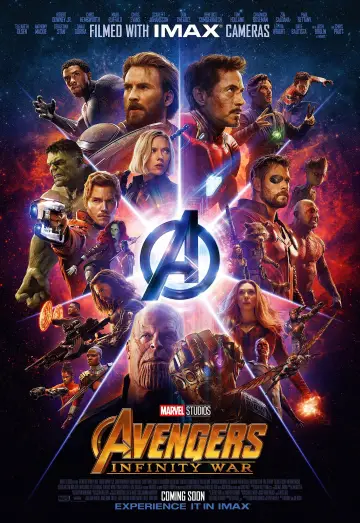 Plakat do filmu "Avengers: Wojna bez granic" #4015