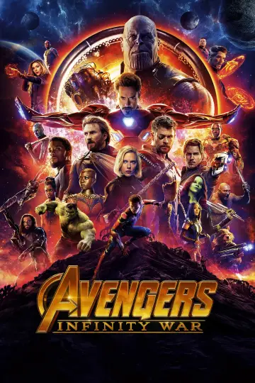 Plakat do filmu "Avengers: Wojna bez granic" #4017