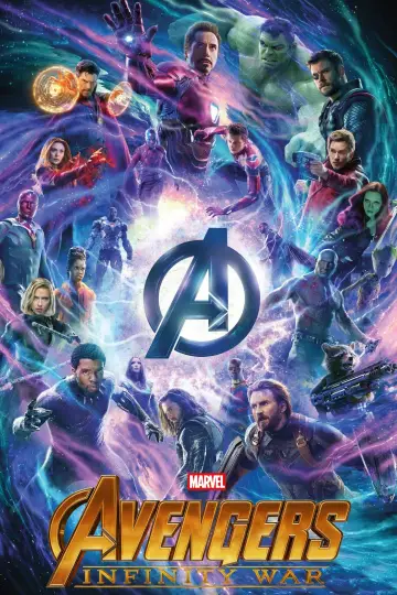 Plakat do filmu "Avengers: Wojna bez granic" #4023