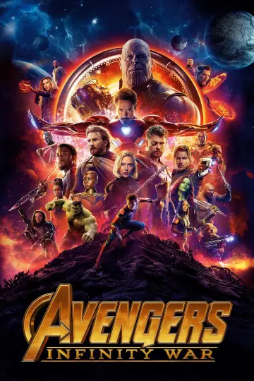 Plakat do filmu "Avengers: Wojna bez granic" #4028
