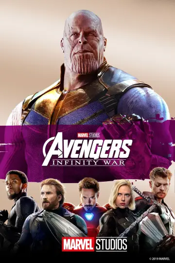 Plakat do filmu "Avengers: Wojna bez granic" #4033