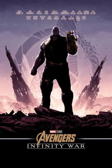 Plakat do filmu "Avengers: Wojna bez granic" #4039