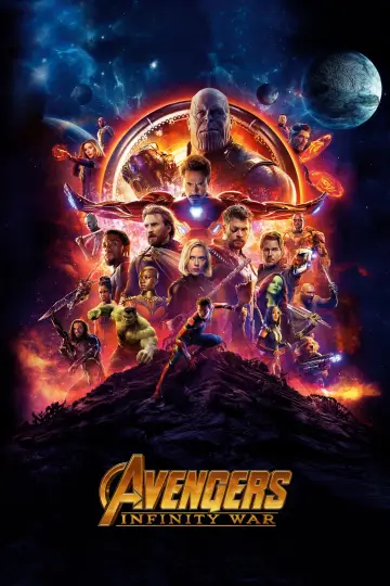 Plakat do filmu "Avengers: Wojna bez granic" #4042