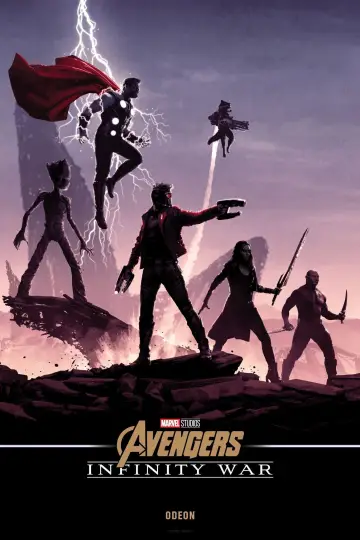 Plakat do filmu "Avengers: Wojna bez granic" #4047